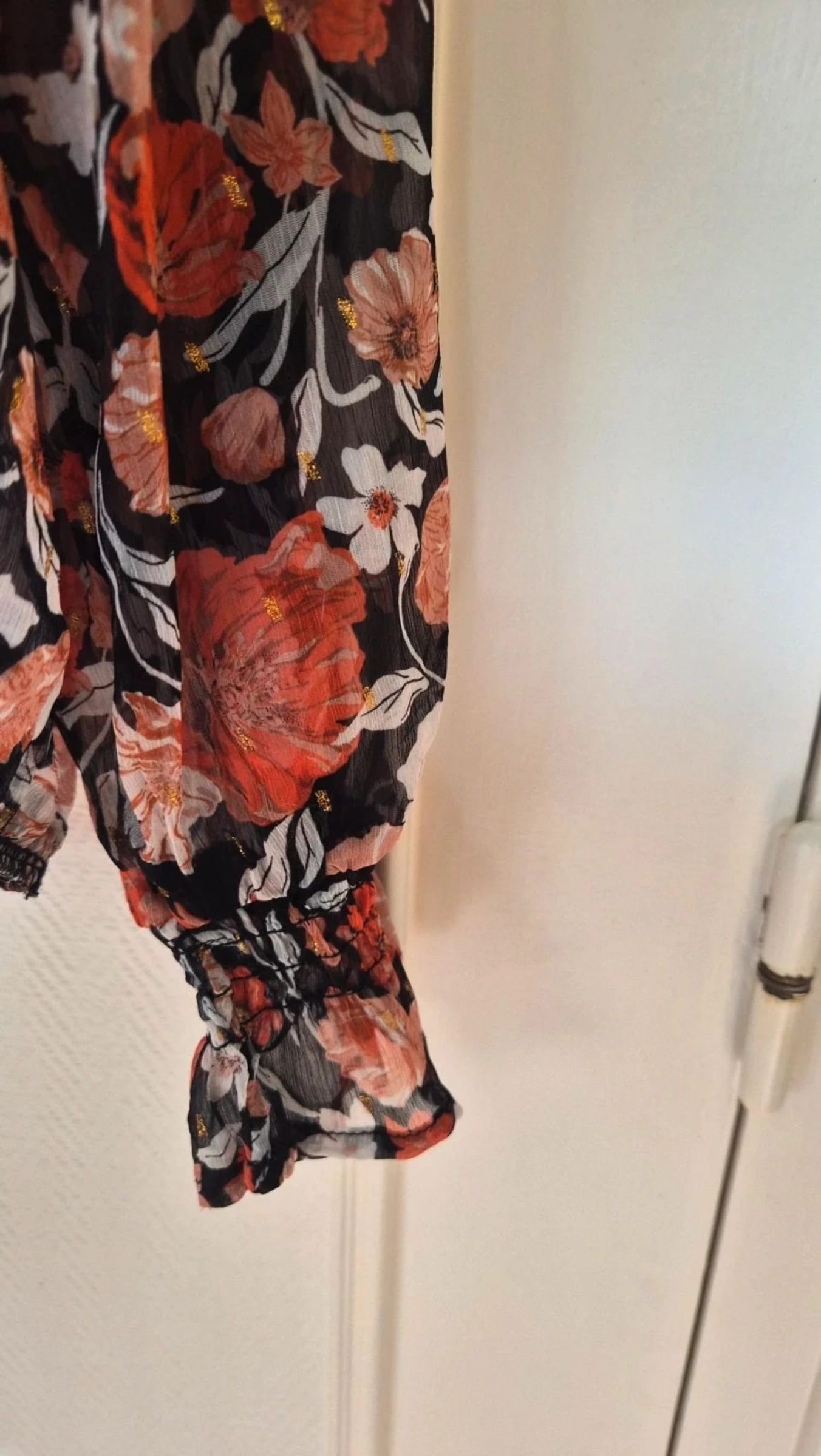 Blusa feminina de musselina Camaïeu tamanho 46 – photo 3